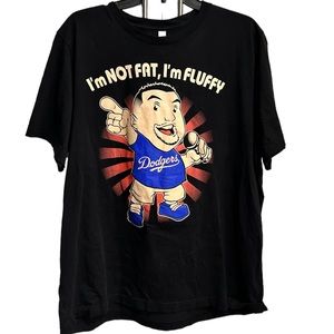 Fluffy Dodgers t shirt